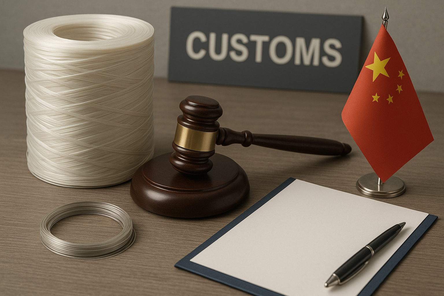 UE : droit antidumping provisoire sur le filé-lié de PET chinois