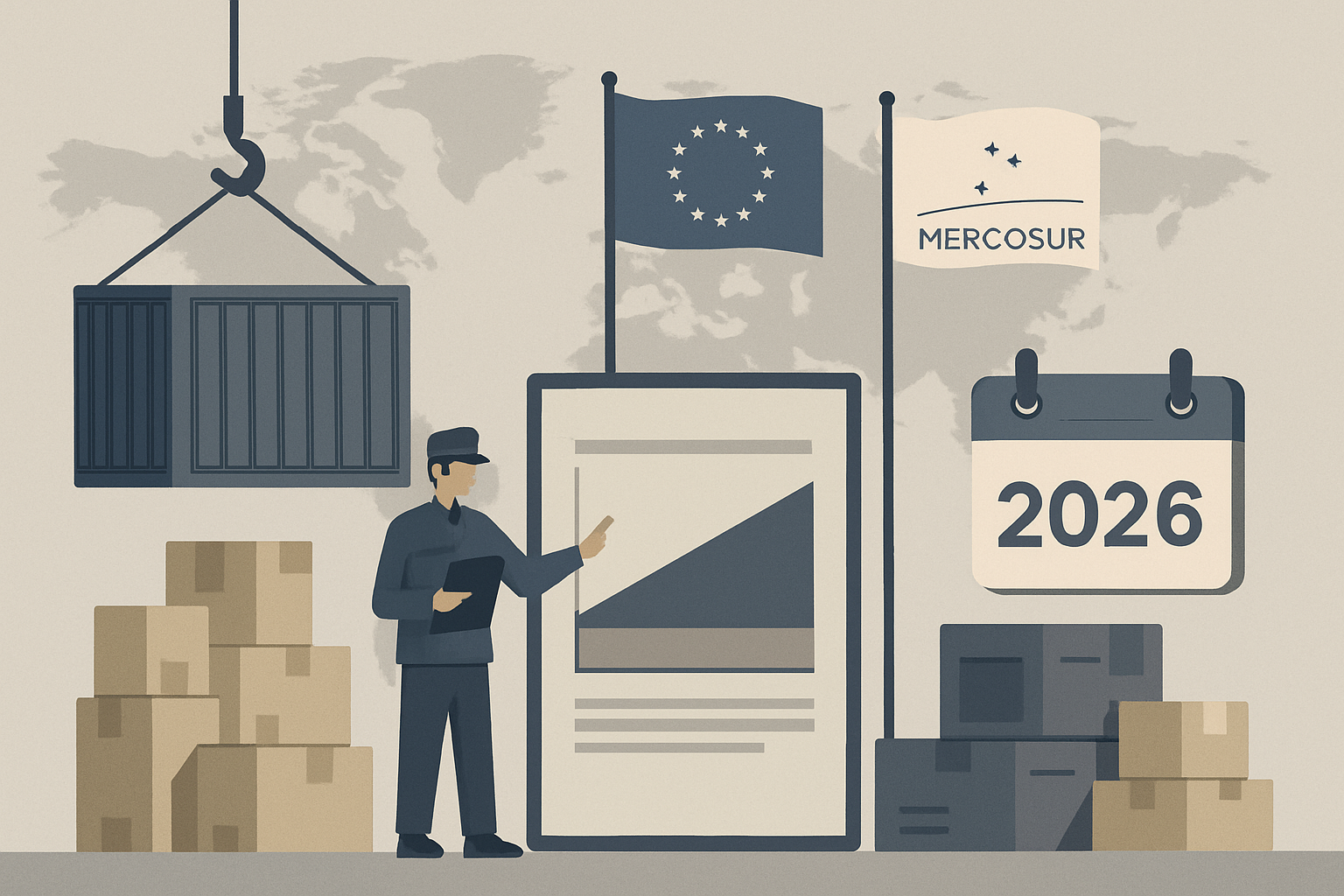 Nouveaux contingents tarifaires UE-MERCOSUR suite à l'accord intérimaire du 29 avril 2026